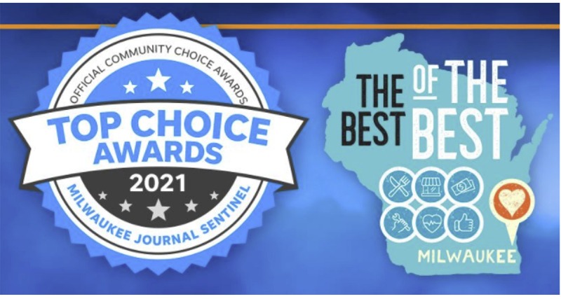 Only 1 week to go – please nominate us for Milwaukee’s “Top Choice” award