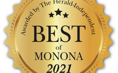 We won Best of Monona for 2021!