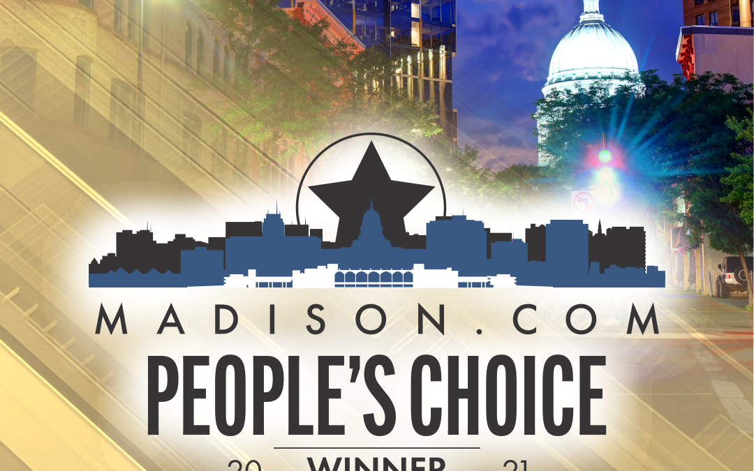 We won the Madison.com People’s Choice Award for 2021