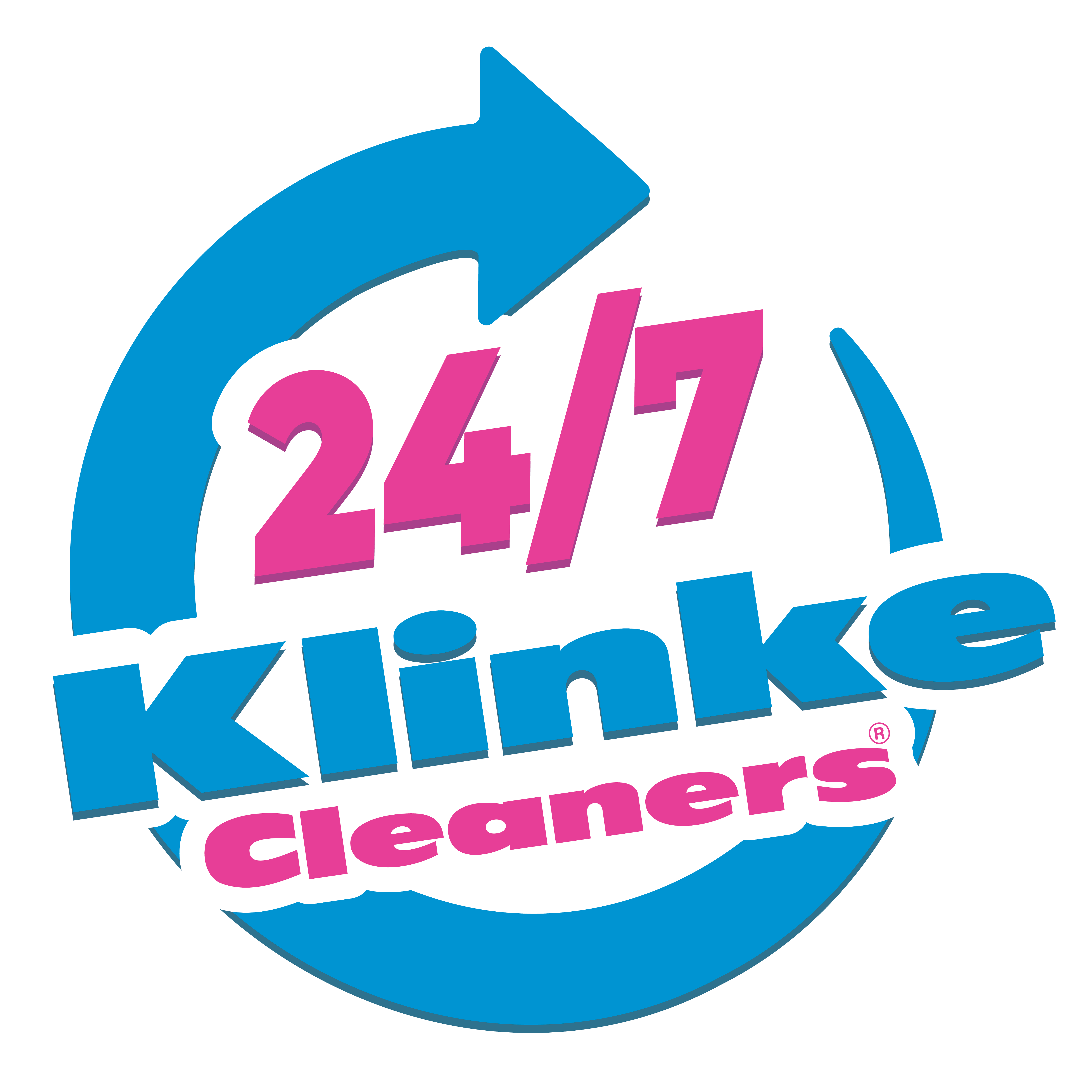 24/7 Klinke Cleaners Logo